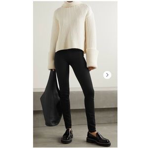 JOSEPH Stretch-Garbardine Leggings New Size 36